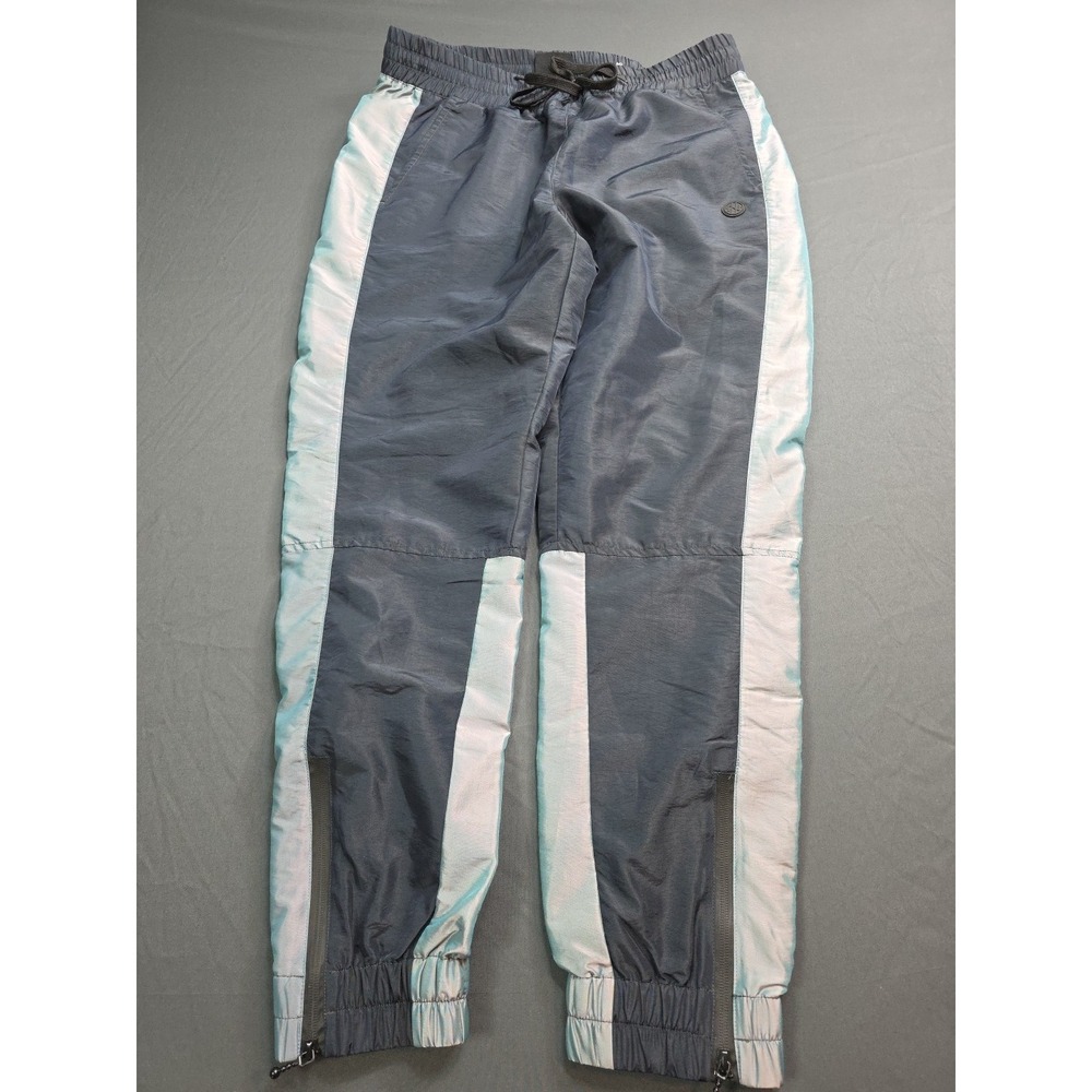 Ninth Hall Lined Athletic Running Pants Size L Blue Grey Walking Running...
